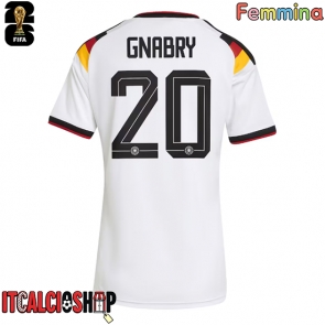 Germania Serge Gnabry #20 Prima Maglia Femmina Mondiali 2026 Manica Corta